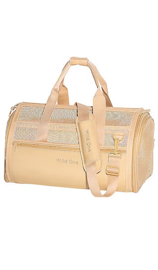 Wild One Air Travel Carrier in Tan. | Revolve Clothing (Global)