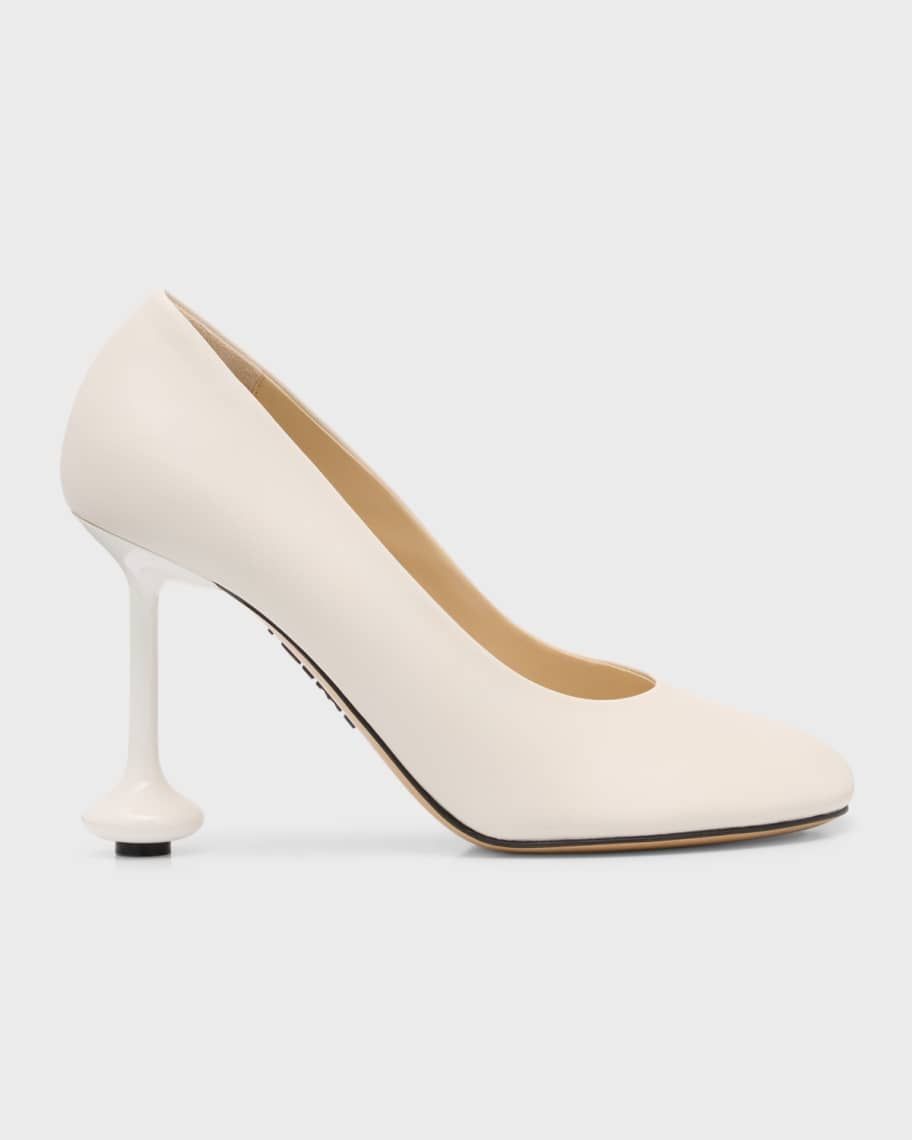 Loewe Toy Leather Drop Stiletto Pumps | Neiman Marcus