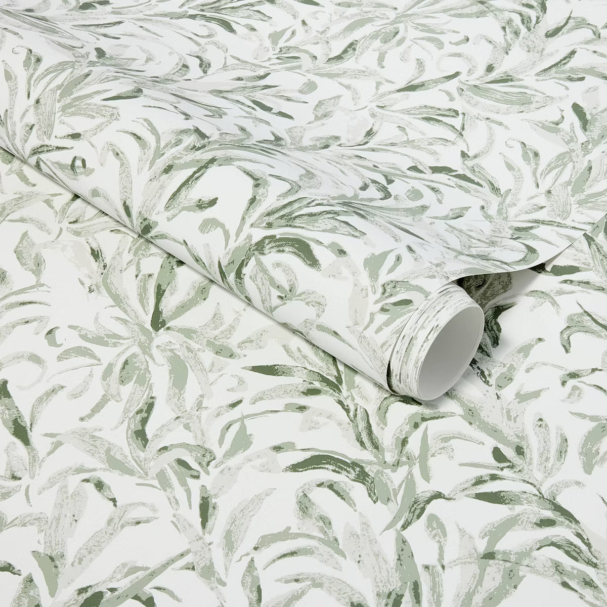 Branch Olive Green - Threshold™ designed with Studio McGee: Removable Vinyl Wallpaper, Self-Adh... | Target