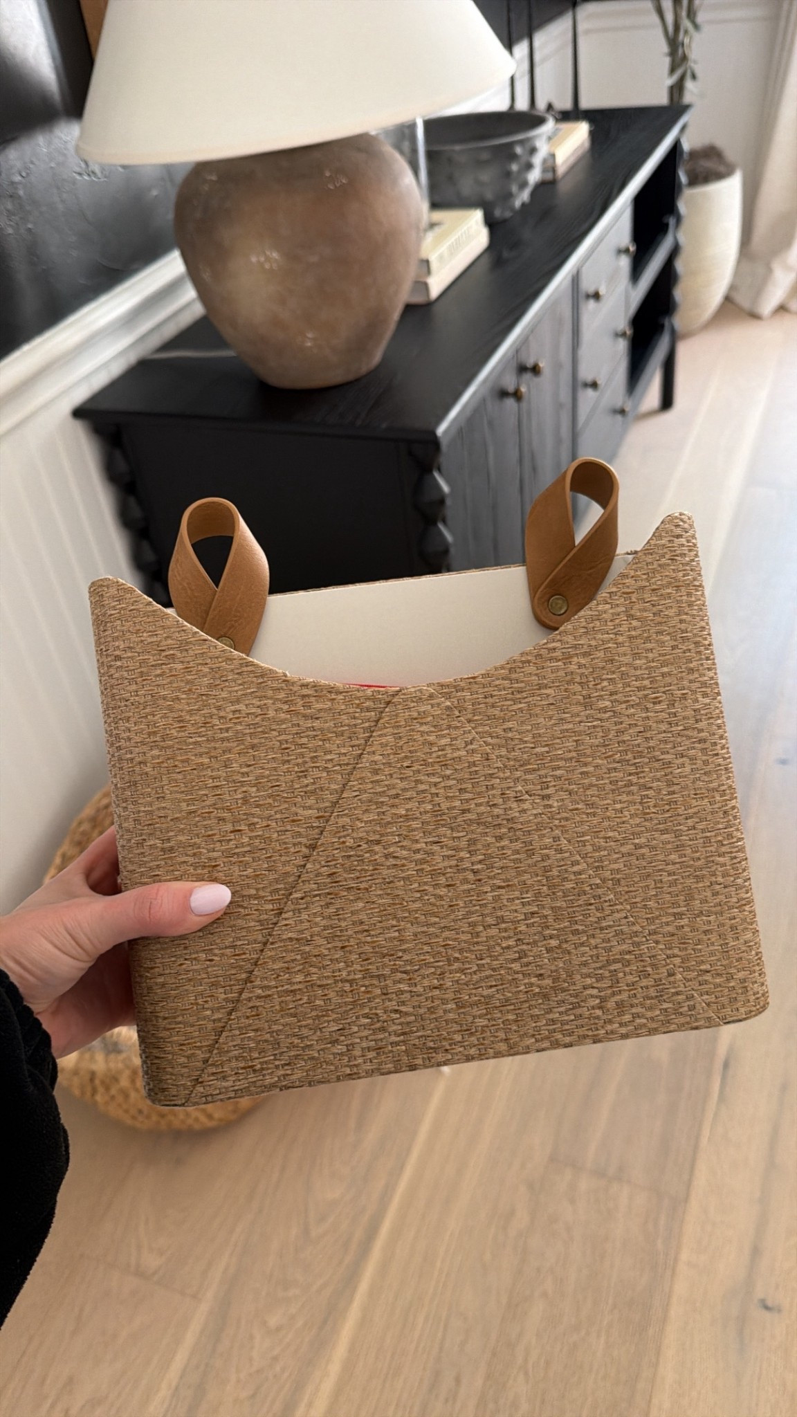 This woven basket is one of my favorite Target buys lately 😍 lifesaver for mail and paperwork! 

#LTKmomlife #LTKHome