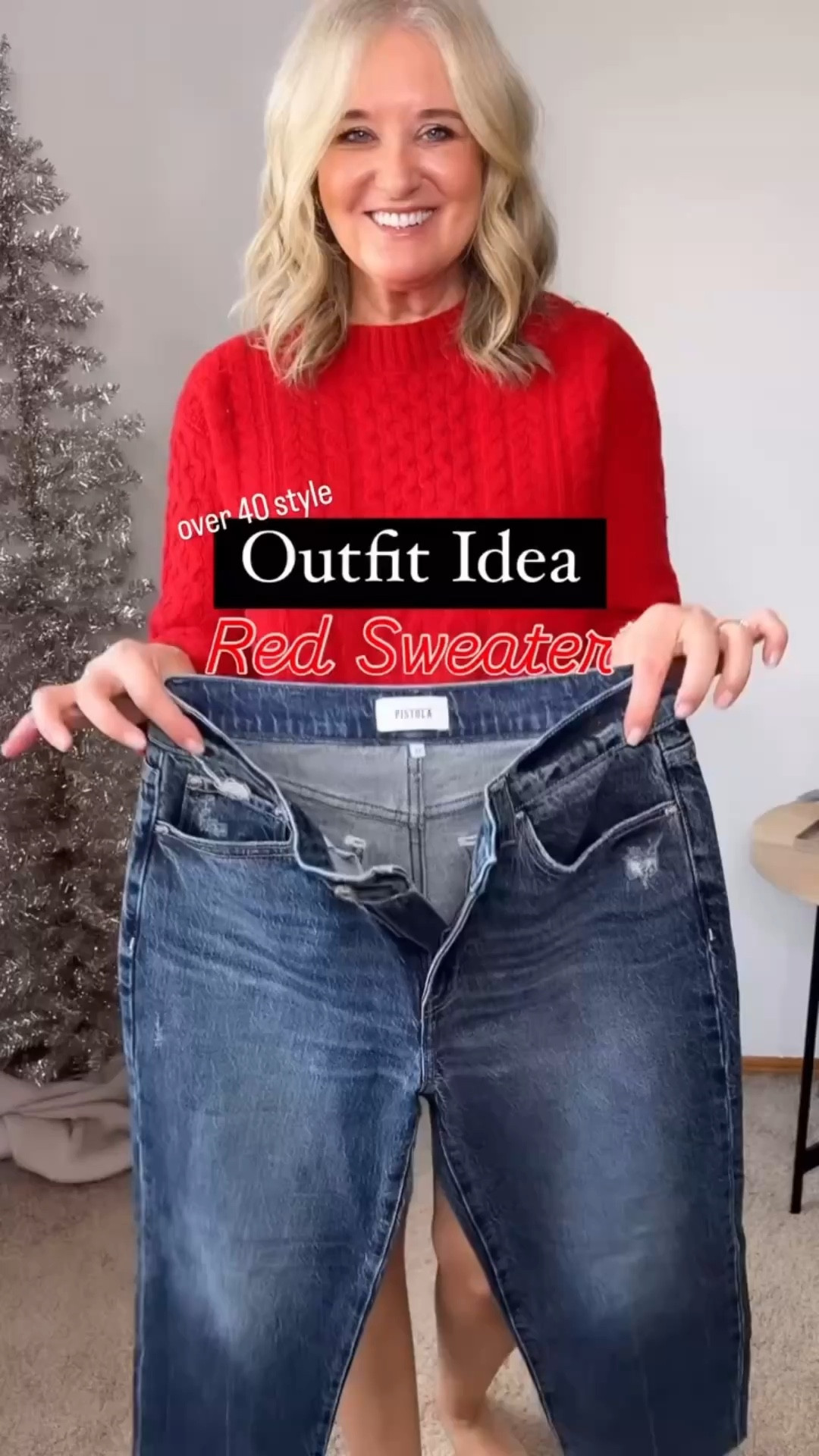 Outfit idea: a red sweater



#LTKgrwm #LTKHoliday #LTKOver40