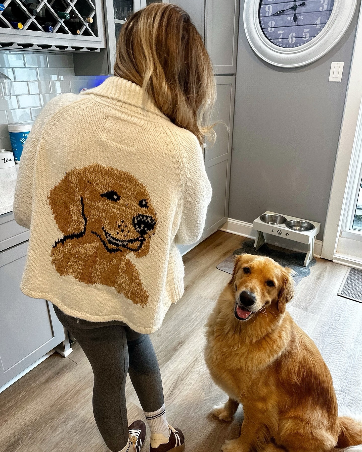 Best friend appreciation post 🐾💛

Sure, Jax barks at every passing leaf 🍂 and greets my guests like they’re rockstars, and generally tries to run the house 🤣 but I honestly don’t know what I’d do without him. He knows me better than I know myself. The second I’m overwhelmed (which let’s face it… is often 😂), he’s right there with a paw on my lap reminding me I’m not alone.

PS: This sweater! 🥹 the cutest, coziest golden retriever sweater 🐾 - such good quality & heavy; if you’re a fellow dog mom, you’re going to want this 🐶💛

#DogMomLife #BestFriendGoals #PawsAndLove #DogsOfInstagram #PupLove

OOTDInspo #CozyStyle #CasualAndCute #LTKStyle #LTKPetMoms #ShopMyLook

#LTKPets #LTKSeasonal #LTKFallSale