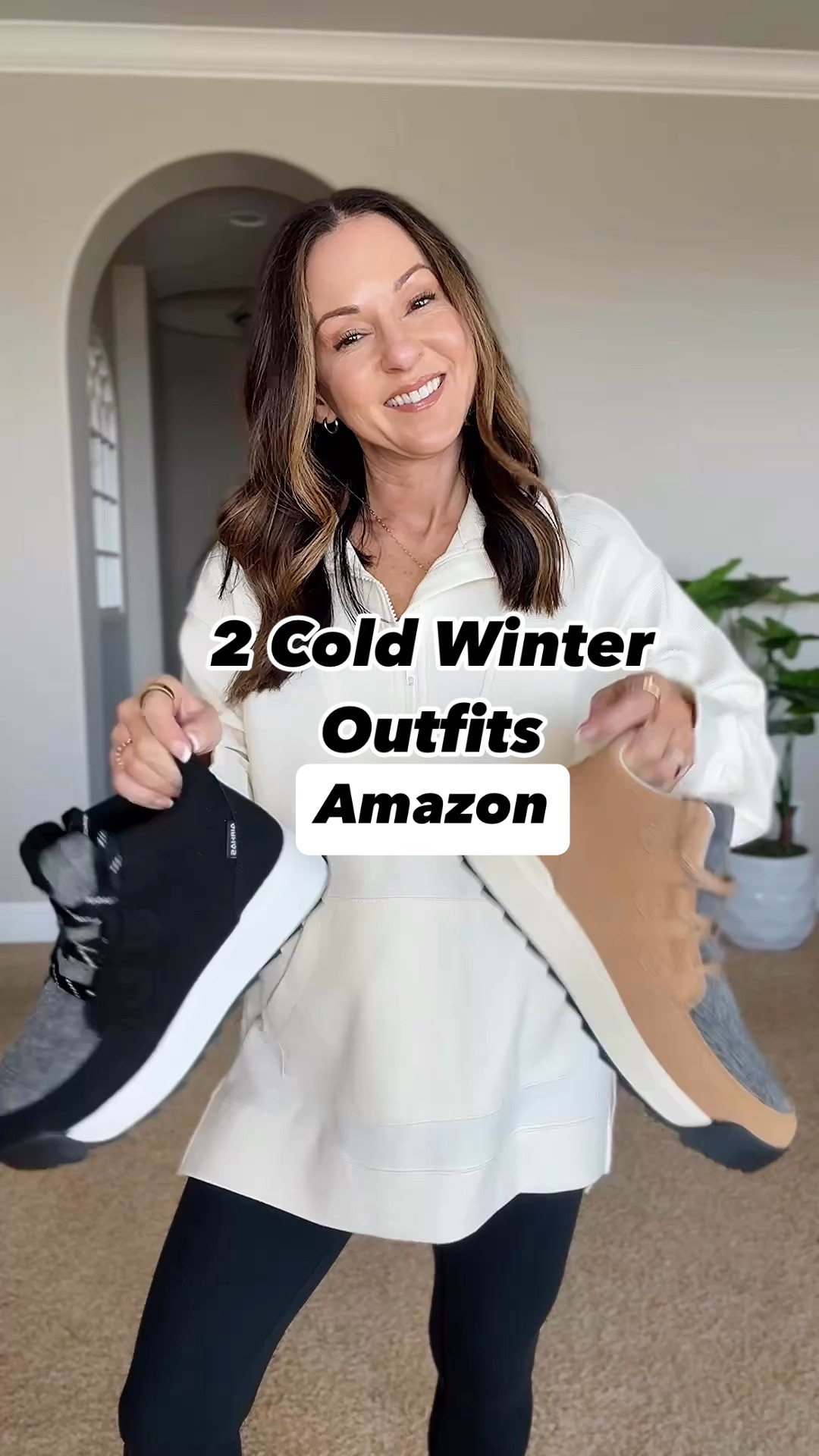 💥sale on several pieces! 
2 Cold weather winter outfits from Amazon with cute snow boots. For ref: I'm 5'1", 109lbs. Boots TTS, leggings XS 25", pullover S, long sleeve v neck tunic tee S, puffer vest S, boot socks TTS, snow boots are water resistant.



#LTKShoeCrush #LTKStyleTip #LTKSeasonal