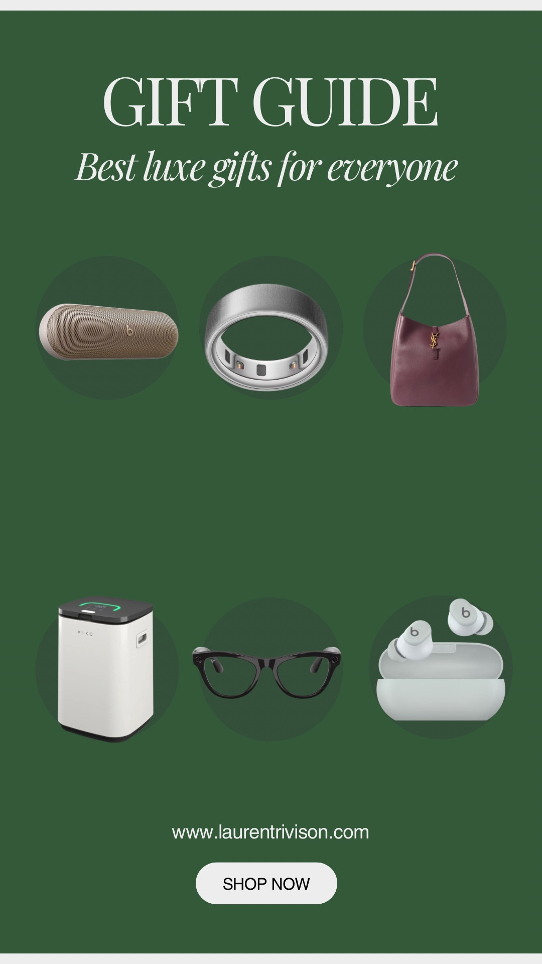 Best luxe gifts for everyone ✨ Thoughtful, elevated, and universally love!

#LTKGiftGuide #LTKCyberWeek #LTKHoliday