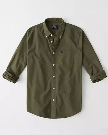 Icon Oxford Shirt | Abercrombie & Fitch US & UK