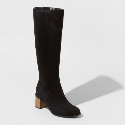 Women's Marlee Knee High Heeled Fashion Boots - Universal Thread™ | Target