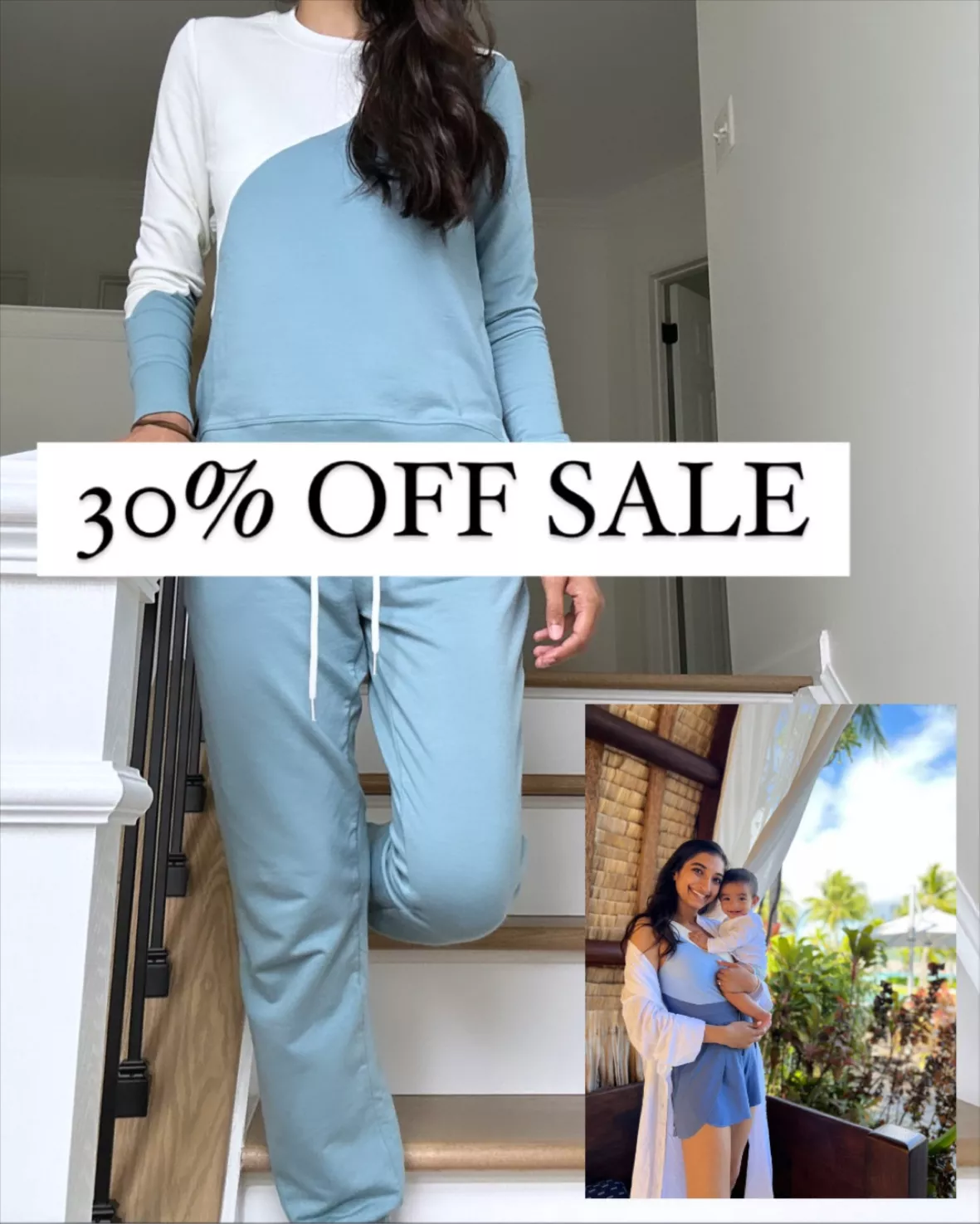 The Luxe Pima Pleated Pajama Pants Set