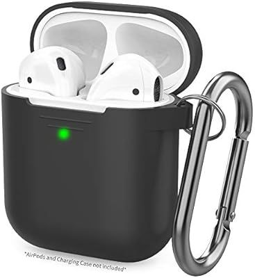 AhaStyle Upgrade AirPods Case Silicon Protective Cover [Front LED Visible] Compatible with Apple ... | Amazon (US)