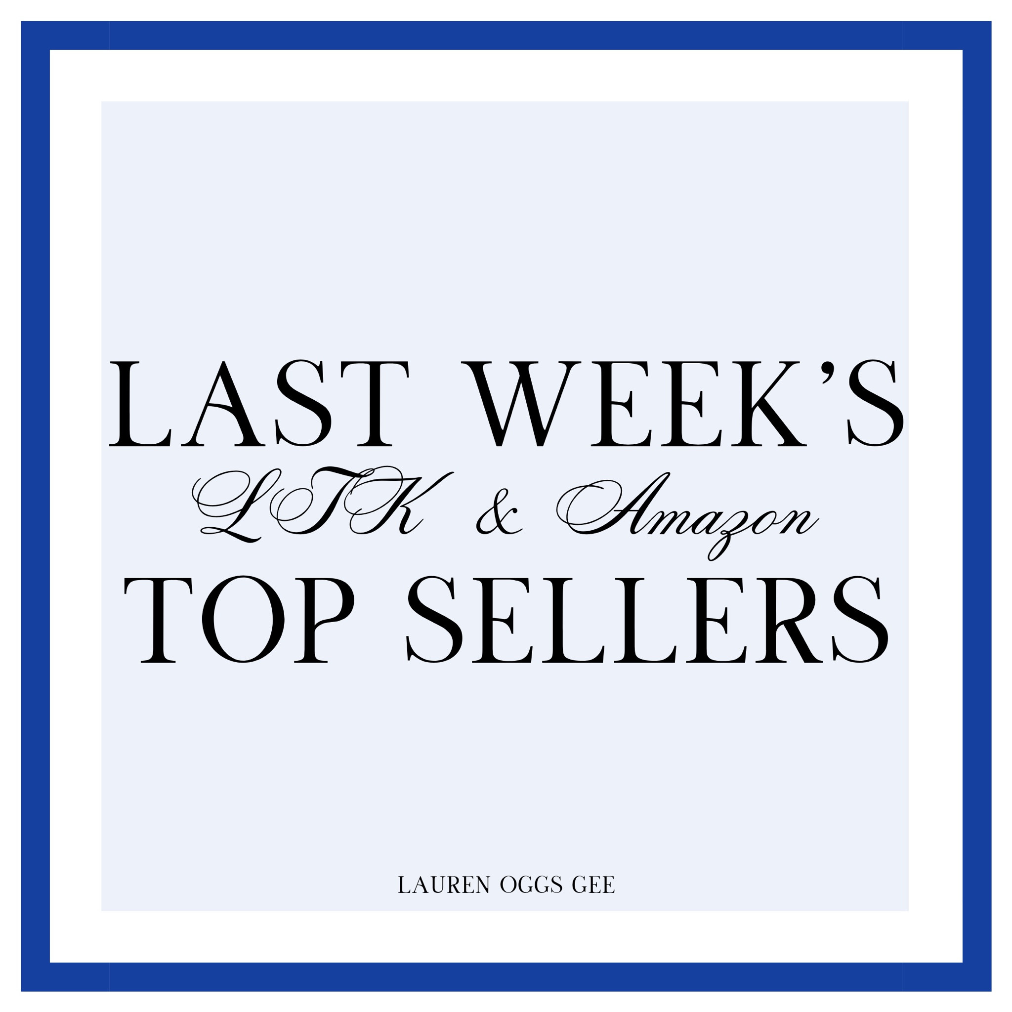 Weekly Best-Sellers Update! 🌟 I’m thrilled to share last week’s top picks! Due to a little glitch with LTK reporting, a few popular finds missed the last round-up, so I’ve included them here along with this week’s Amazon faves. From chic staples to everyday essentials, these are the pieces you all loved most! 

Swipe to see what’s trending, and check my post from Monday for the rest of the LTK best sellers! ✨

#LTKFindsUnder100 #LTKMidsize #LTKOver40