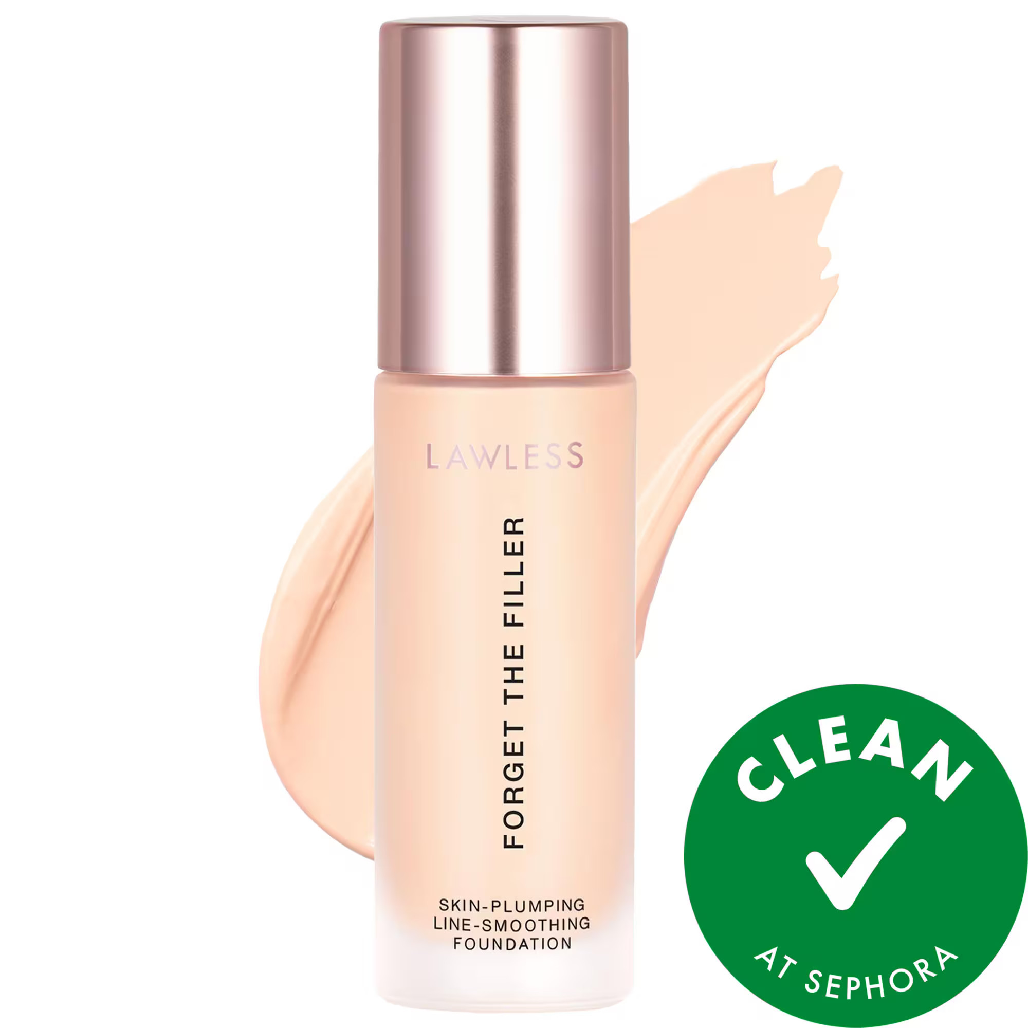 LAWLESS Forget The Filler Skin-Plumping Line-Smoothing Foundation 2F 1 oz / 30 ml | Sephora (US)