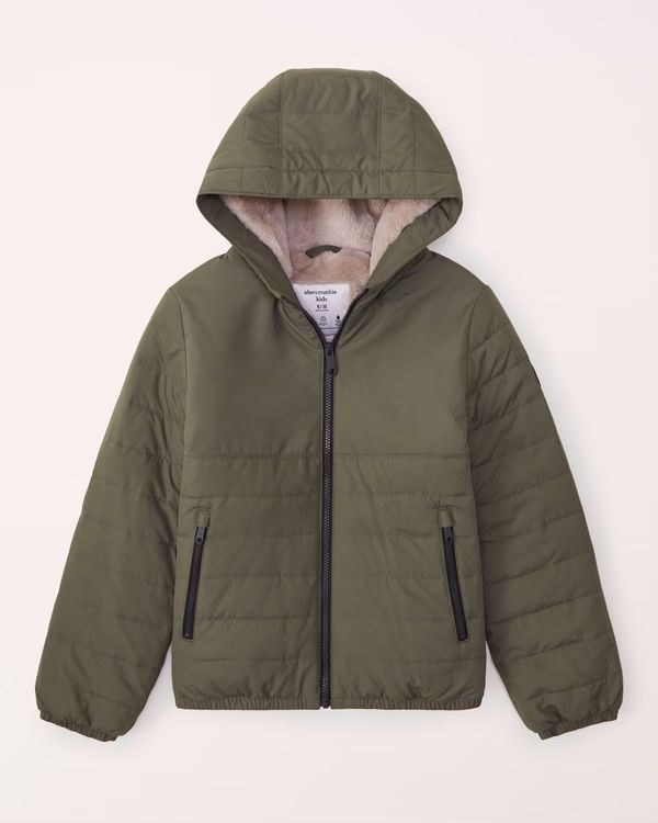 a&f cozy puffer | Abercrombie & Fitch (US)