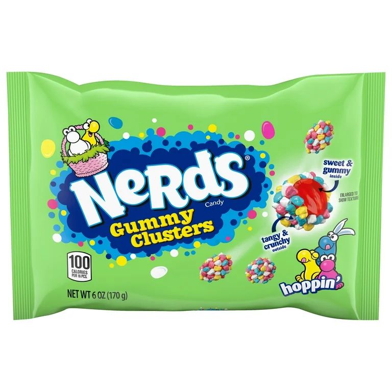 Nerds Hoppin Gummy Clusters Easter Candy, 6oz | Walmart (US)