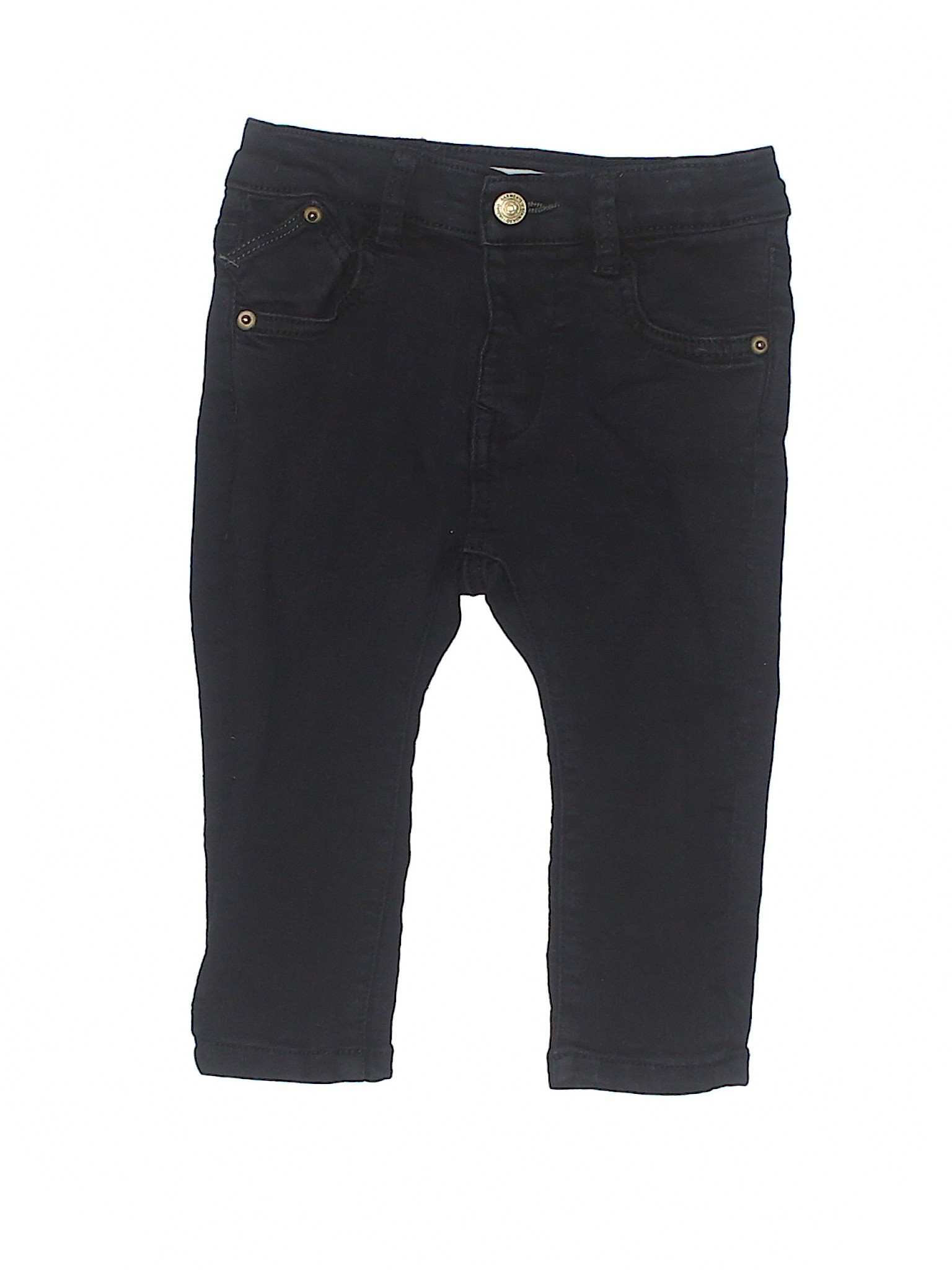Zara Baby Jeans Size 6 mo: Black Boys Bottoms - 53123107 | thredUP