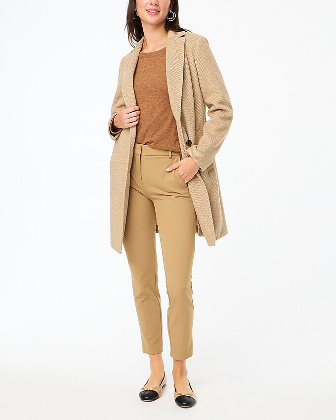 Chevron topcoat | J.Crew Factory