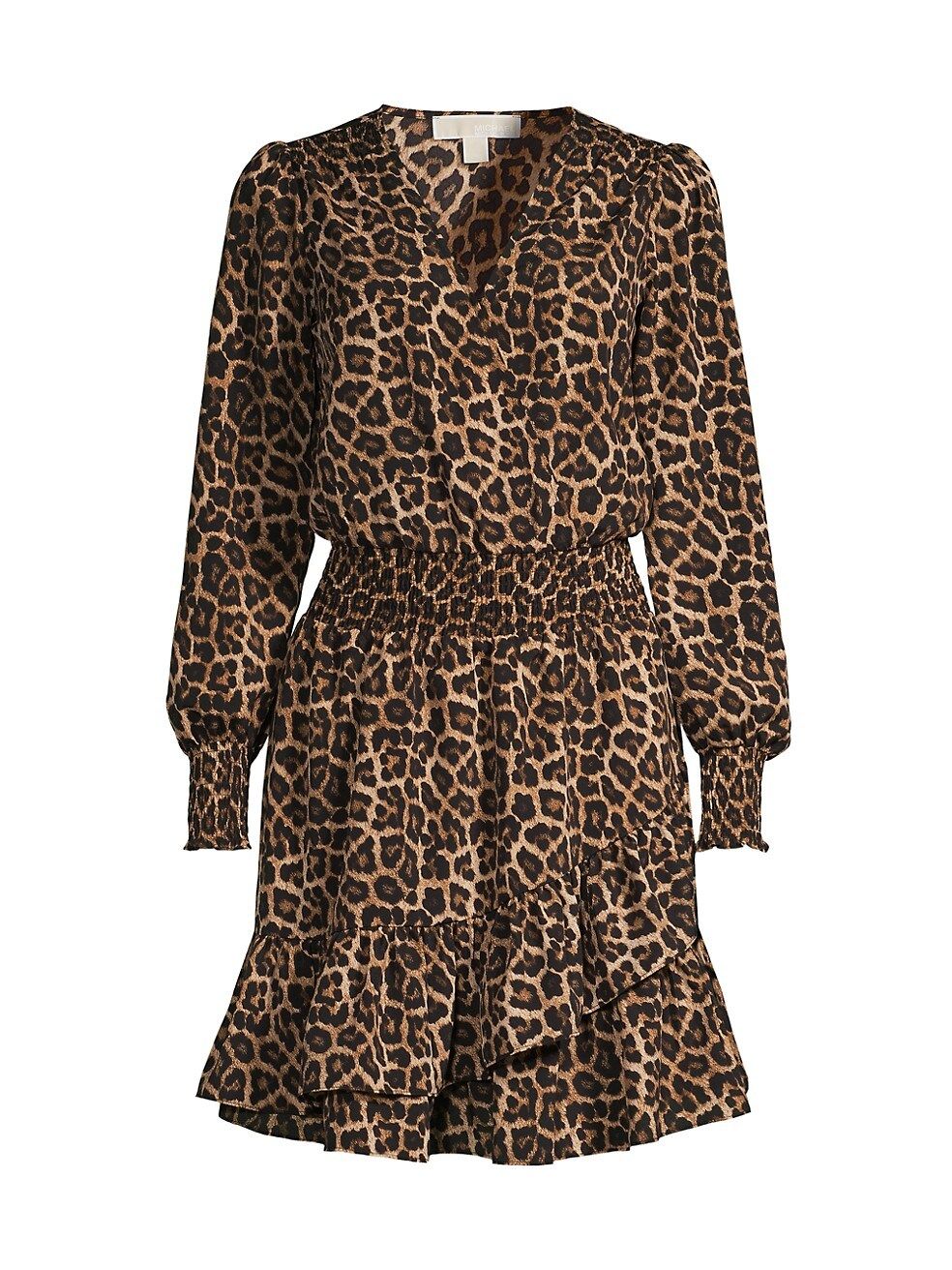 Nubian Julia Leopard-Print Dress | Saks Fifth Avenue