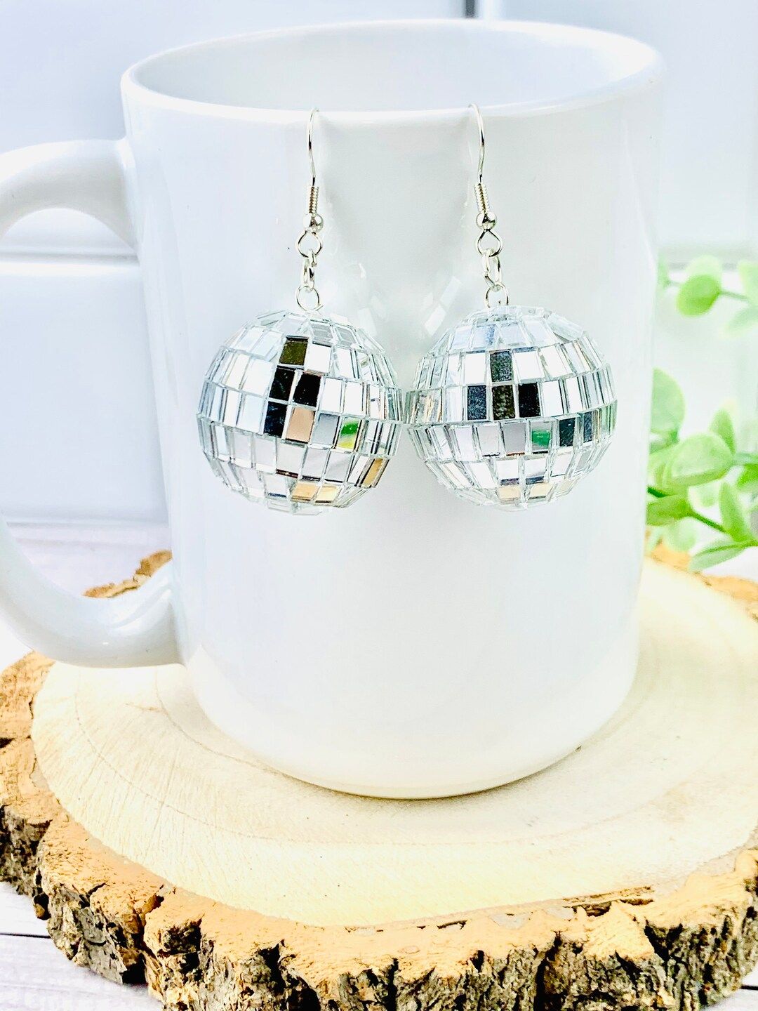 Disco Ball Earrings/ Disco Cowgirl/ Mirrorball Dangle - Etsy | Etsy (US)