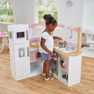 Grand Gourmet Corner Play Kitchen | KidKraft
