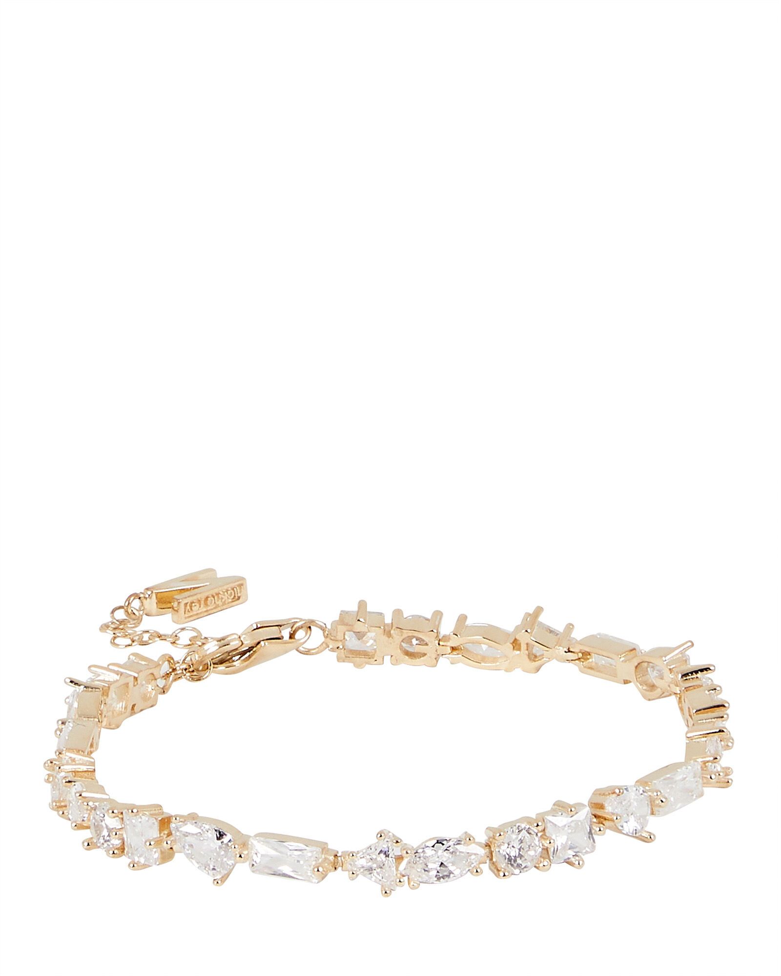 Julie Crystal Tennis Bracelet | INTERMIX