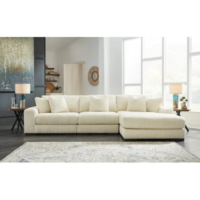 Lindyn 3-Piece Sectional With Chaise | Wayfair North America