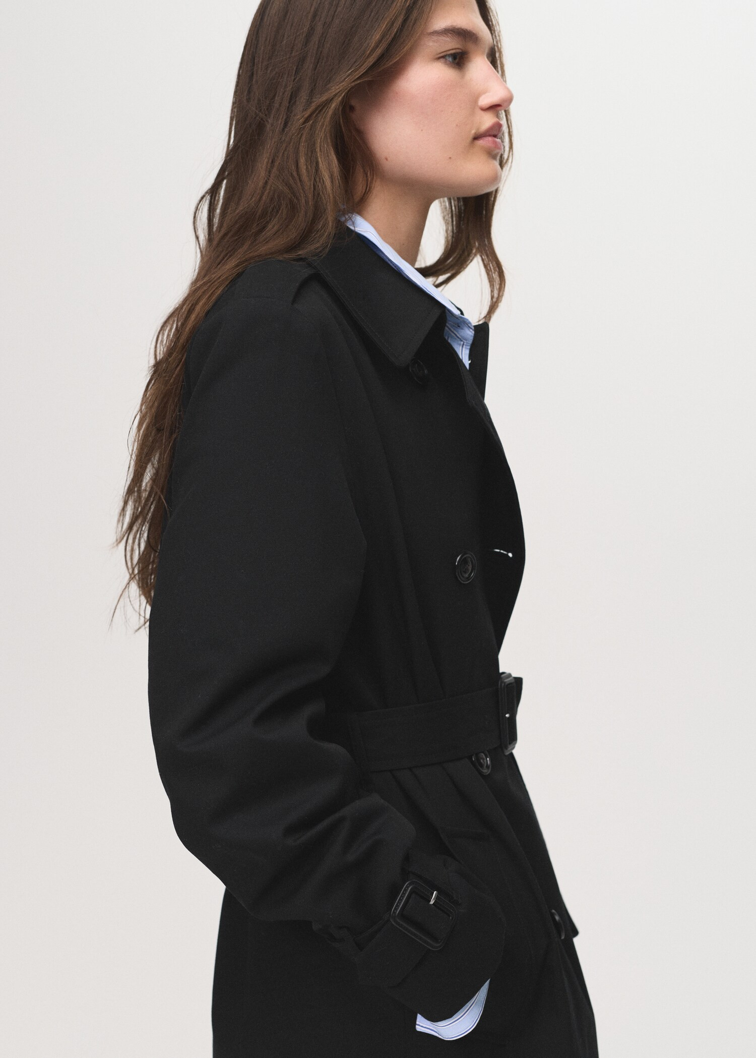 Classic trench coat with belt - Women | MANGO USA | Mango (US/MX/AU)