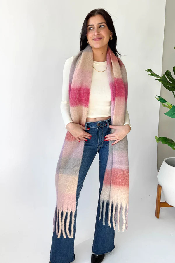 Audry Scarf in Mauve | Grey Bandit