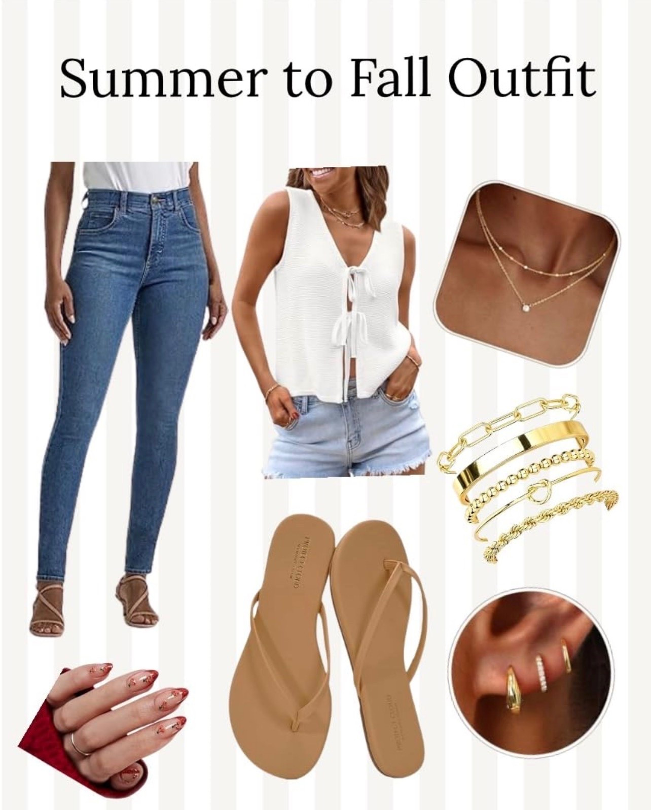 Summer to fall transition outfit, capsule closet, tie front sweater, vacation outfit

#LTKootd #LTKSaleAlert #LTKMidsize