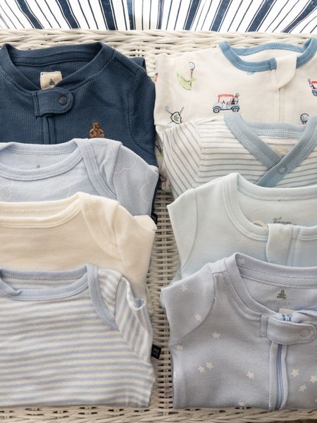 Blue and white baby boy clothes 💙 

#LTKkids #LTKfamily #LTKbaby