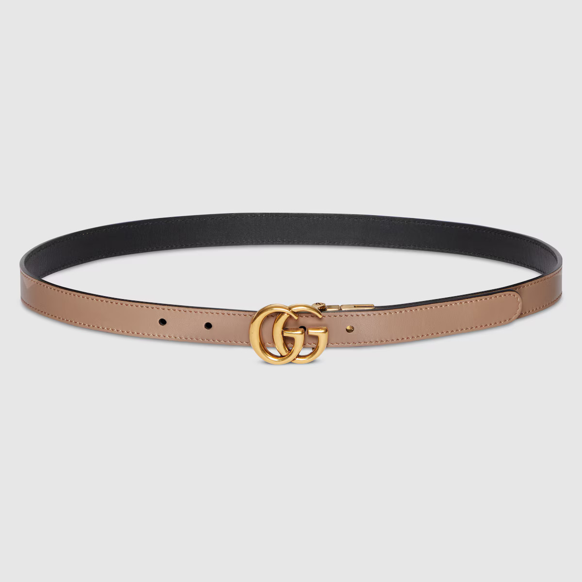 Gucci - GG Marmont reversible thin belt | Gucci (US)