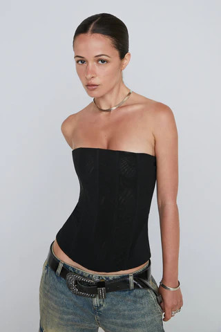 LIBRA CORSET - BLACK | Miaou
