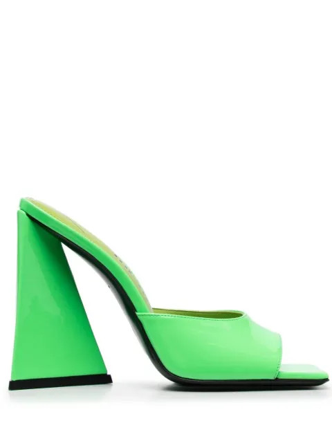 The Attico Devon 115mm Mules - Farfetch | Farfetch Global