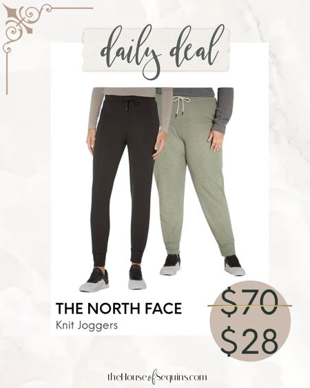 60% OFF North Face Joggers