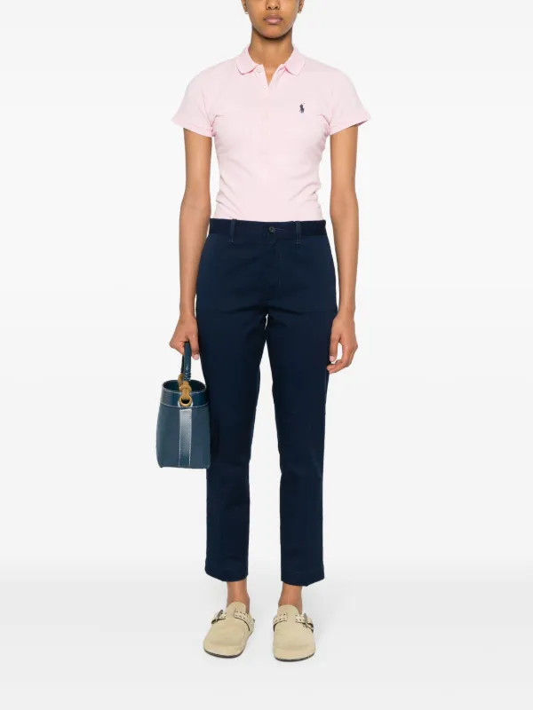 Polo Ralph Lauren Polo Pony Cotton Polo Shirt | Pink | FARFETCH | Farfetch Global