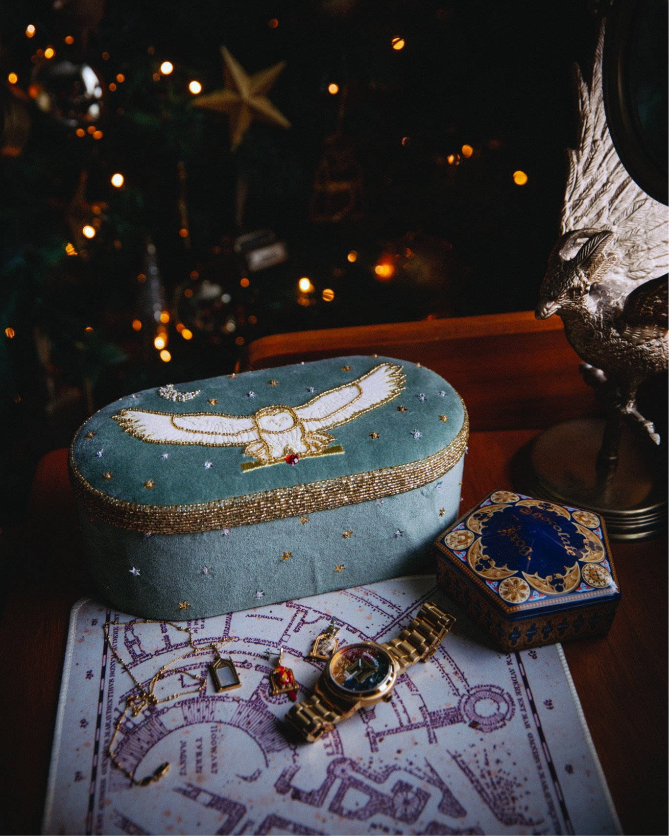 Unboxing this gorgeous Harry Potter™ Hedwig™ Beaded Velvet Jewellery Box from @potterybarnteen ✨🦉 | gifted 

✨ Beautifully beaded and embroidered jewelry box featuring our favourite owl 🥹🦉
✨ Check out the twinkling sparkly beads when they catch the light 😍 
✨ I love the vintage vibe this brings and subtle magic to your space 
✨ If you’re looking for different velvet styles there also a Patronus, Golden Snitch and Potions Book version 🫶🏻

🛒 @potterybarnteen 

What do you think of this one? 🦉

#lovemypbteen #potterybarnteen #harrypotter #pbteen 

#LTKSeasonal #LTKActive #LTKGiftGuide