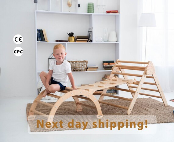 Montessori Set of Recreational Wooden Furniture Active Play | Etsy | Etsy (US)