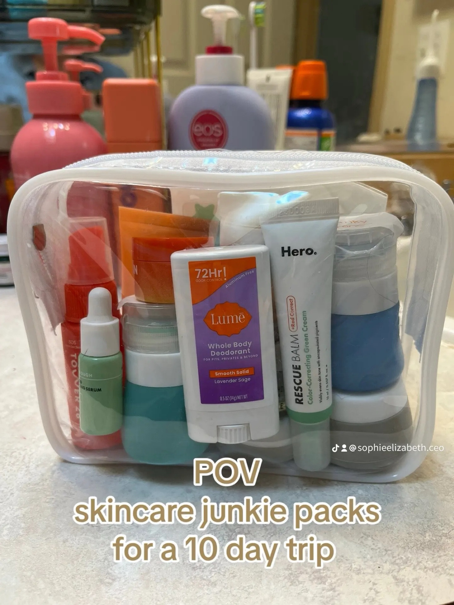 Skincare products I’m bringing on vacation! Some faves I bottled and some minis to try  

#LTKBeauty #LTKFindsUnder50