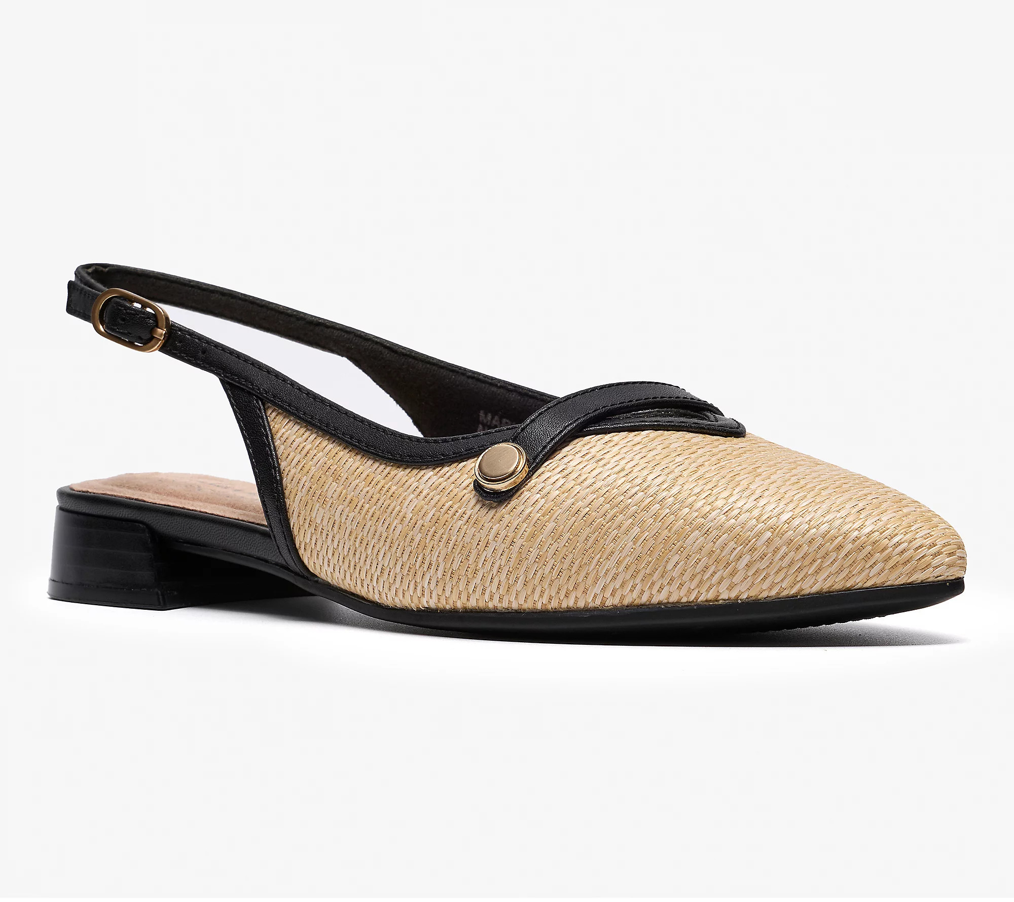 Clarks Collection Sling-Back Flats-Natalyn Sling | QVC