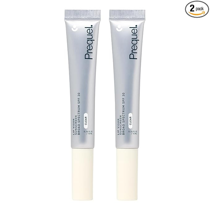 Prequel Skin Lip Visor, Clear Lip Balm with SPF 30 PA+++. Mint Flavored with Non-Sticky Finish ... | Amazon (US)