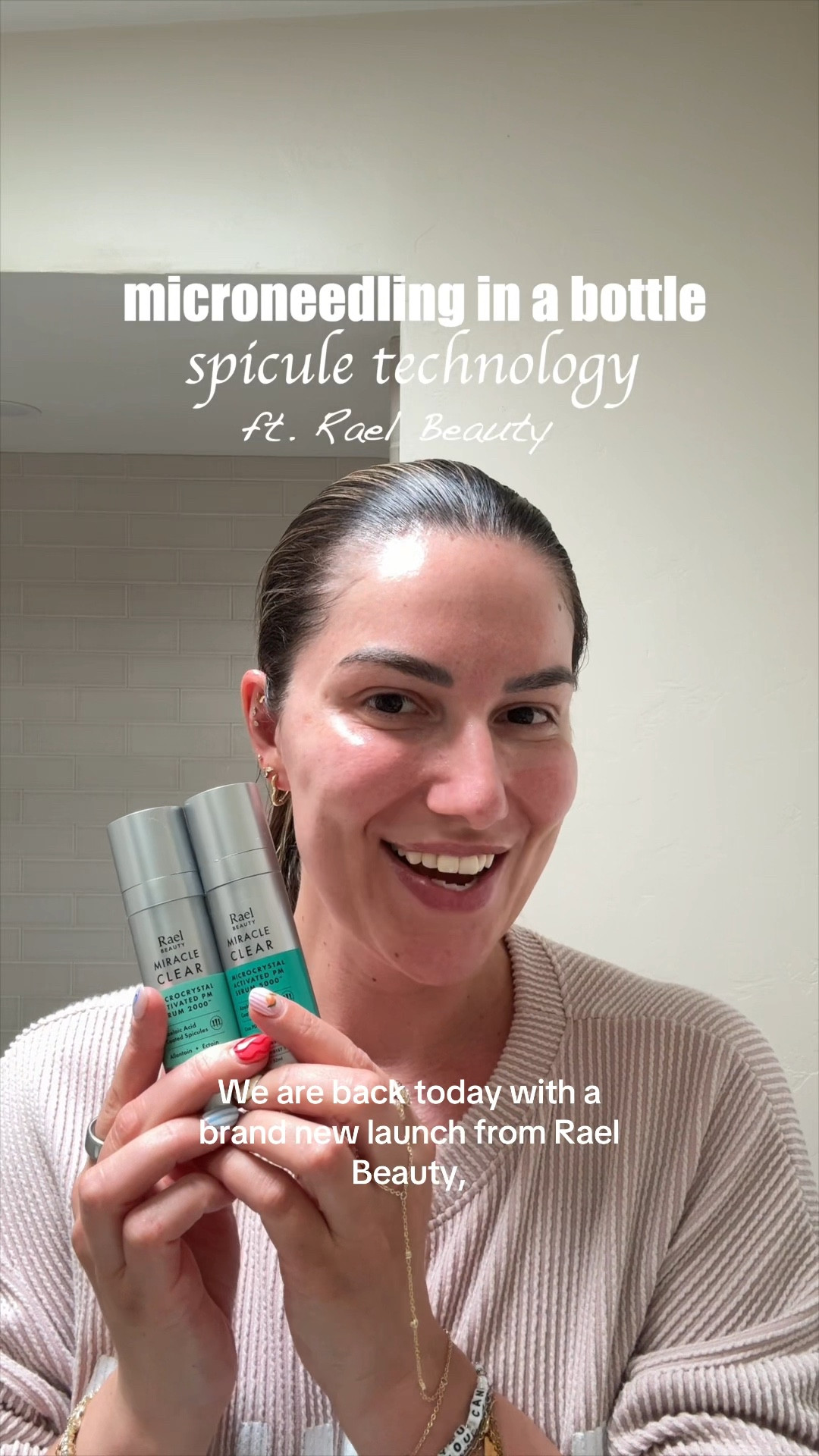 microneedling in a bottle? *immediately adds to cart 🧖🏼‍♀️💗👯‍♀️

you don’t understand HOW excited i am about this because this is the COOLEST innovation i’ve ever tried. Rael knocked this out of the park! 

these Microcrystal Activated PM Serums are available at Ulta  trust me, you need!

#skinstagram #raelbeauty 

#LTKSaleAlert #LTKBeauty