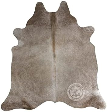 Sunshine Cowhides 100% Genuine Taupe Cowhide Rug - Modern Style Animal Skin Rug & Floor Carpet fo... | Amazon (US)