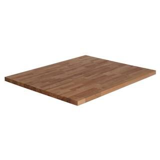 HARDWOOD REFLECTIONS Unfinished Birch 6.17 ft. L x 39 in. D x 1.5 in. T Butcher Block Island Coun... | The Home Depot