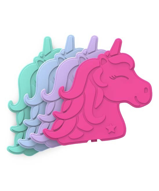 Bentgo Lunch Bags and Lunch Boxes Unicorn - Teal Buddies Unicorn Reusable Ice Pack - Set of Four | Zulily