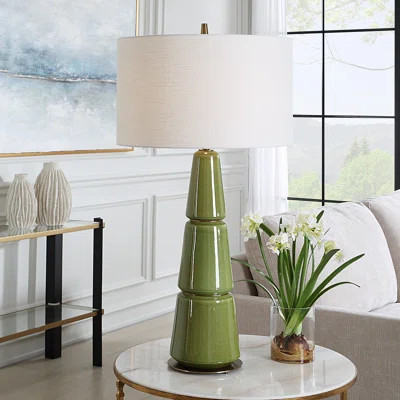 Wildon Home® Venise Moss Green Table Lamp | Wayfair North America