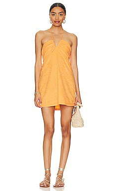 Show Me Your Mumu Outgoing Mini Dress in Orange Terry from Revolve.com | Revolve Clothing (Global)