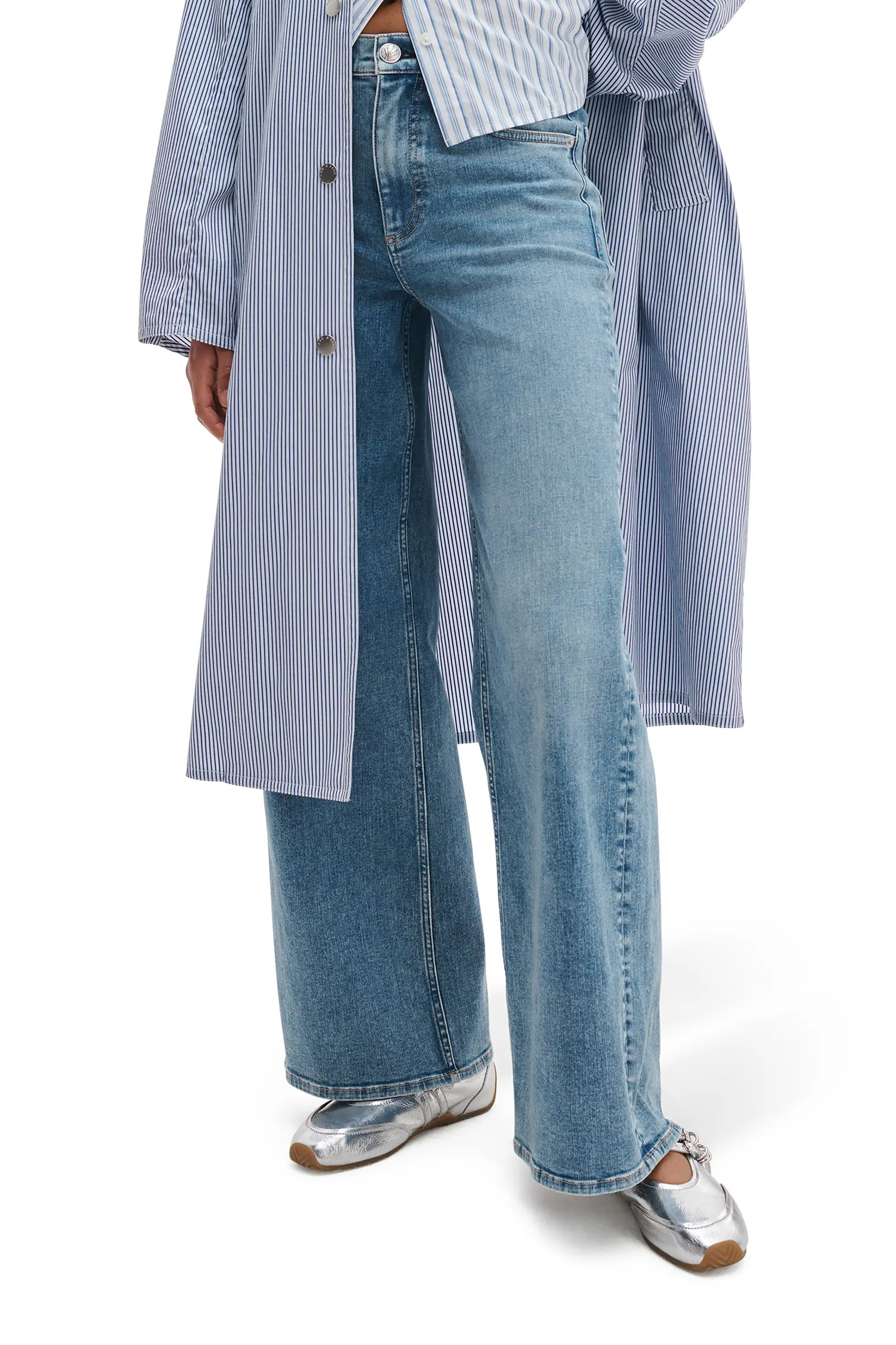 Flexi Andi High Waist Wide Leg Jeans (Women) | Nordstrom | Nordstrom