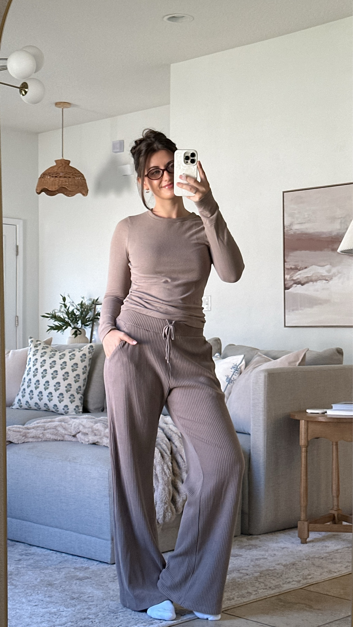 Cozy lounge set 
Wearing size smalll

#LTKFindsUnder50 #LTKSaleAlert #LTKSeasonal