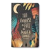 Compendium Softcover Journal - The universe is full of magical things. – A Write Now Journal with 128 Lined Pages, 5″W x 8″H | Amazon (US)