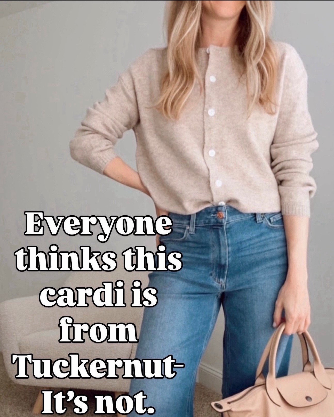 Everyone thinks this cardigan is from Tuckernut and it’s not. I wear it constantly because the fit is just right and it looks way more expensive than it is.

neutral cardigan, everyday cardigan, fall cardigan outfit, winter layering piece, classic casual style, affordable knitwear, women’s wardrobe staples, cardigan with jeans, soft neutral sweater

#LTKHoliday #LTKgrwm #LTKOver40