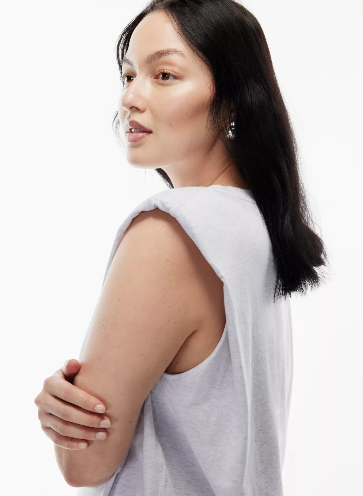 SHOULDER PAD TANK | Aritzia