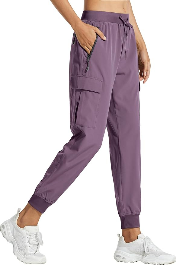 Libin Women's Cargo Joggers Lightweight Quick Dry Hiking Pants Athletic Lounge Casual Travel | Amazon (US)