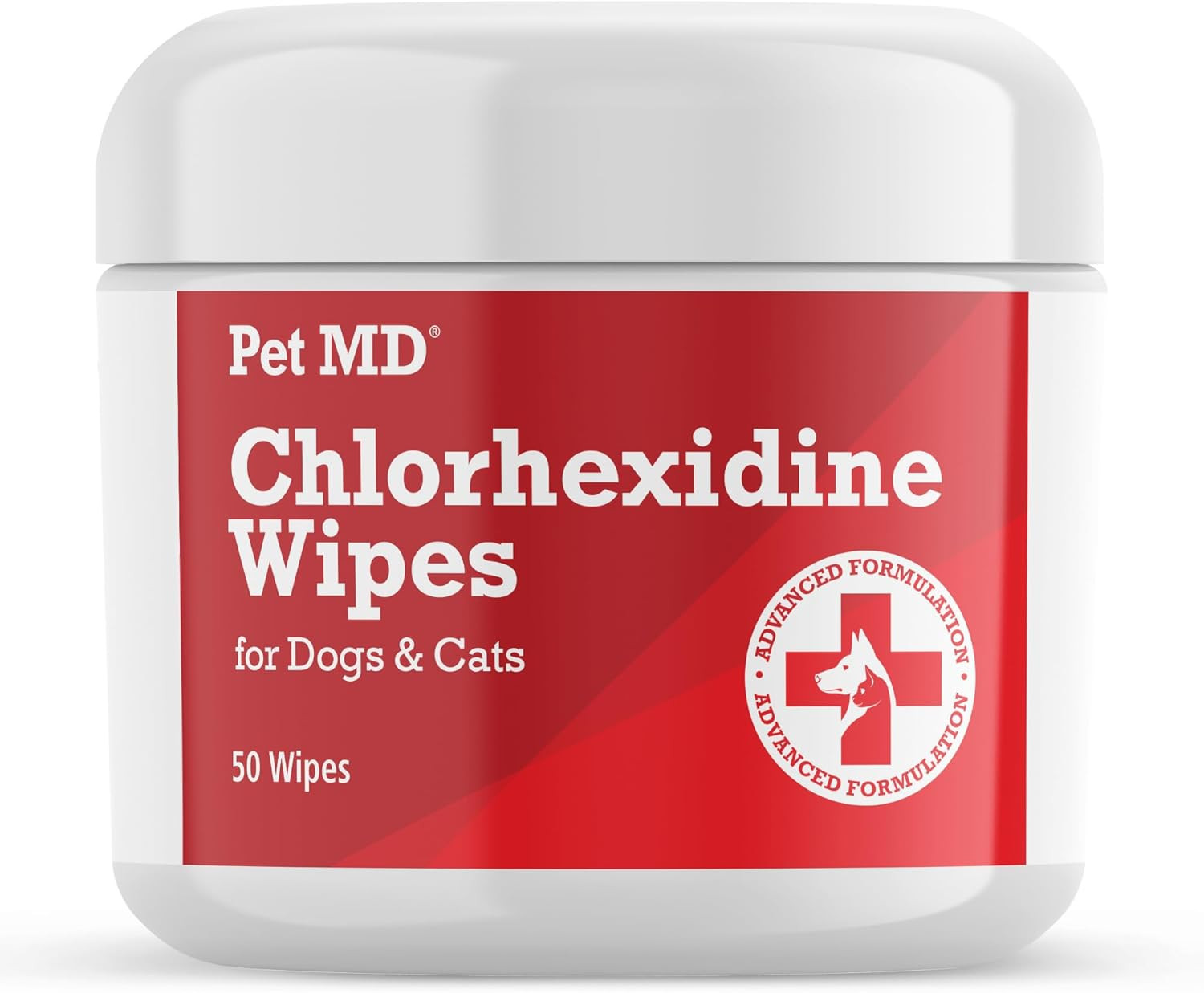 Pet MD Topical Wipes for Cleansing - with Aloe for Cats and Dogs - 50 Count | Amazon (US)